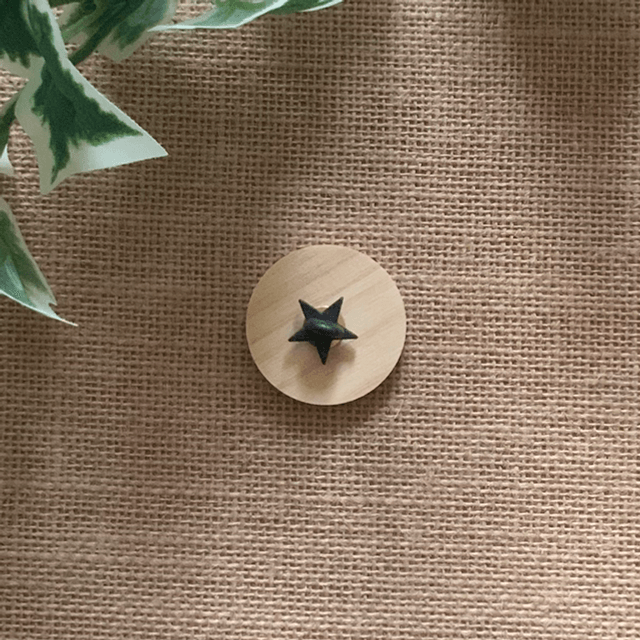 Wooden Pin Badge - Party Parent