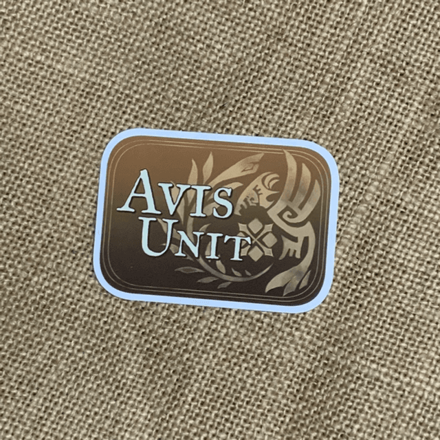 Avis Unit Sticker